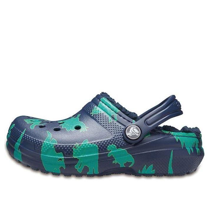 (GS) Crocs Baya Graphic Clogs 'Blue Green' 204817-41D