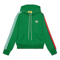 Gucci x adidas Cotton Hoodies 'Green' 692107-XJEKQ-3826