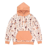 Li-Ning x Disney Crossover Mickey Full Print Hoodie 'White Orange' AWDR133-1