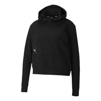 (WMNS) PUMA Nu-Tility Hoodie 'Black White' 585257-01