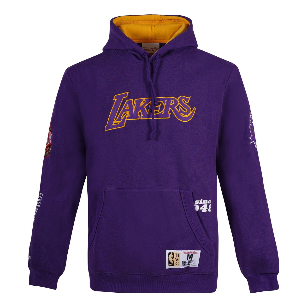 Mitchell & Ness x NBA Origins Hoodie 'Los Angeles Lakers' FPHD4849-LALYYPPPPURP