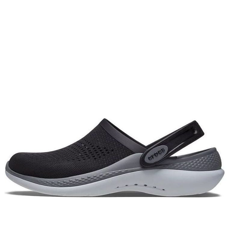 (GS) Crocs LiteRide 360 Clogs 'Black Grey' 207021-0DD
