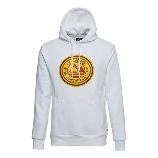Converse Chest Large Logo Knit White 10018994-A03