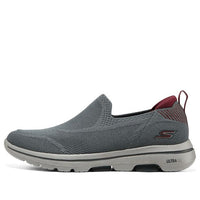 Skechers Go Walk 5 'Charcoal Red' 216038-CCRD