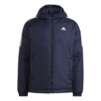 adidas Essentials Insulated Hooded Jacket 'Navy' GT9165