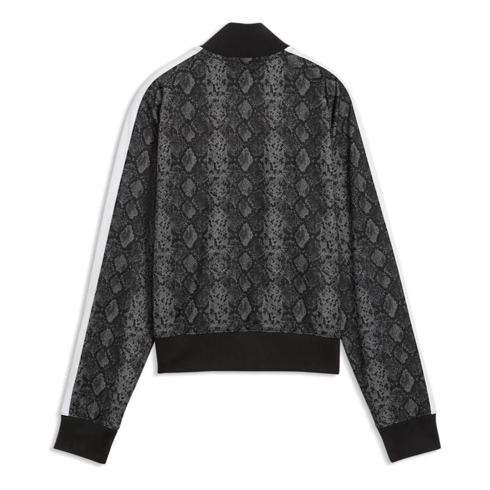 (WMNS) PUMA Snake Pack Printed Short T7 Track Jacket 'PUMA Black' 638737-01
