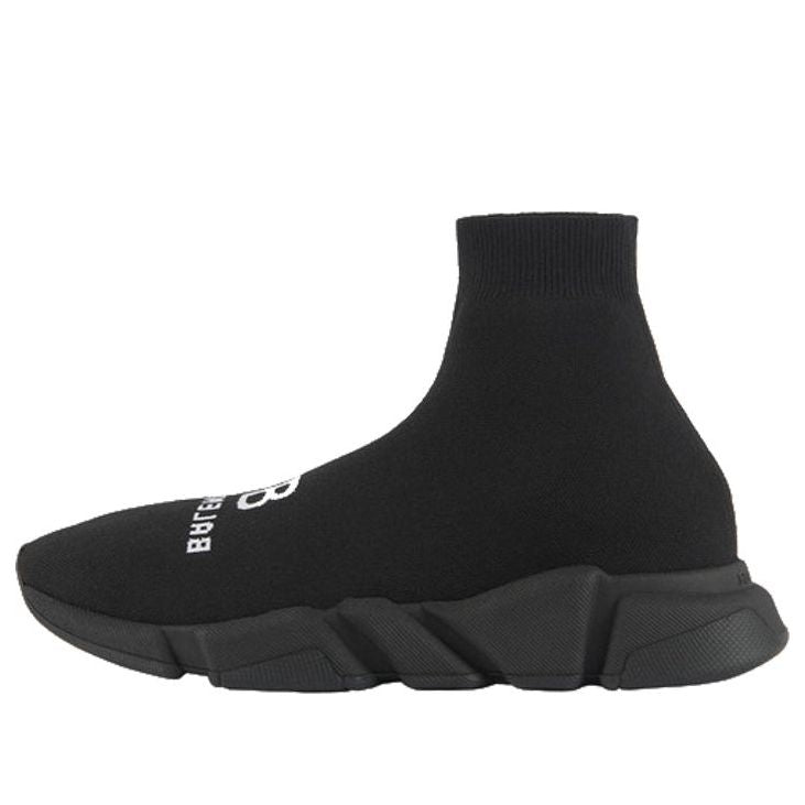 (WMNS) Balenciaga Recycled Speed Sneaker 'Black' 617192W2A511000