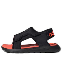 (PS) adidas Comfort Sandal J 'Black Solar Red' EG2232