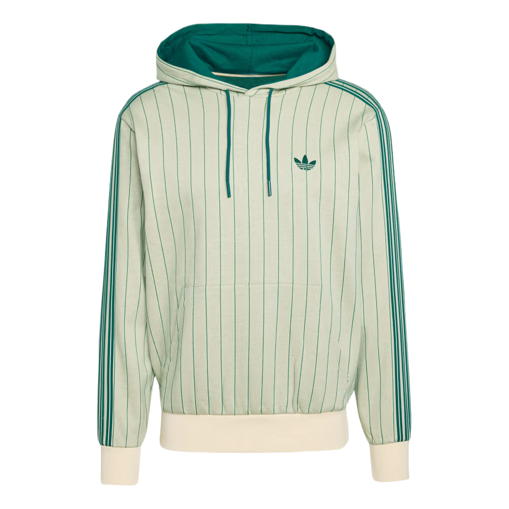 adidas Pinstripes Hoodie Asia Sizing 'Warm Vanilla' KT4325