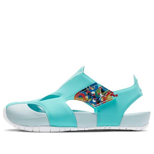 (PS) Air Jordan Flare Green Sandals CI7849-301