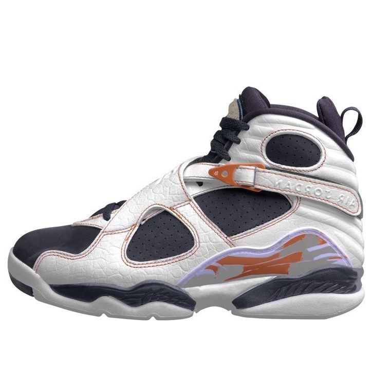 Air Jordan 8 Retro LS 'Black Toe' 317258-104