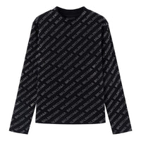 Balenciaga Mini Allover Sweater 'Black' 730402TNVQ91073