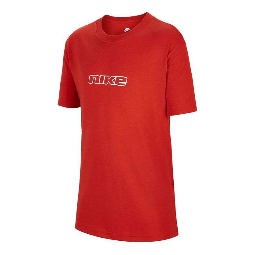 (PS) Nike Colorful Logo T-shirt 'Red' FQ0694-666
