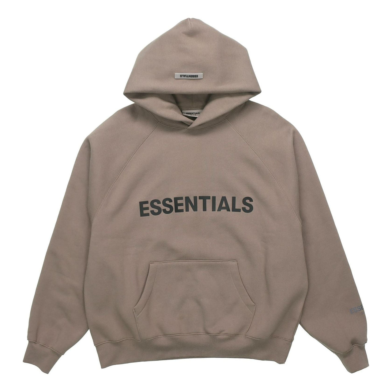 هودي Fear of God Essentials خريف وشتاء ٢٠٢٠، لونه بني رمادي، FOG-FW20-207