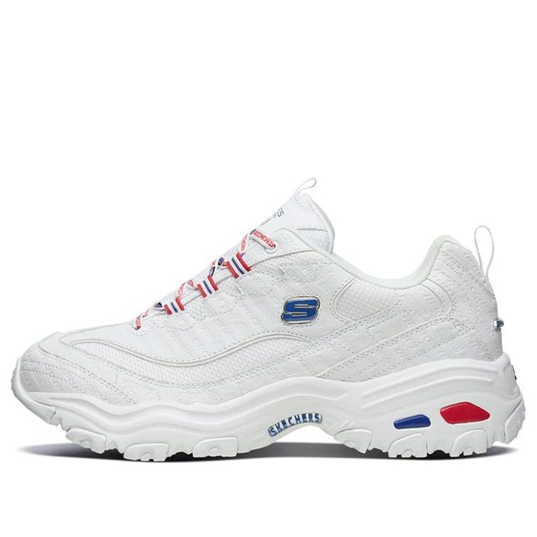 Snickers x Skechers D'Lites 1.0 Low-top Clunky Shoes White 666115-WHT