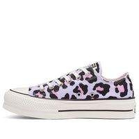 (WMNS) Converse Chuck Taylor All Star Lift Low 'Leopard' 568003C