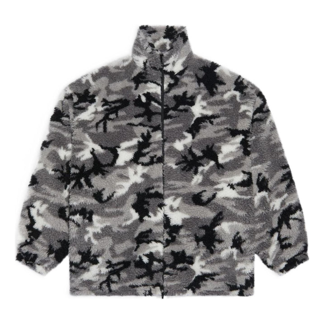 Balenciaga Camouflage Zip-Up Jacket 'Grey' 681818TLQ121240