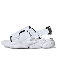 adidas originals Ozweego Sandal Minimalistic White Sandals 'White Black' H67276