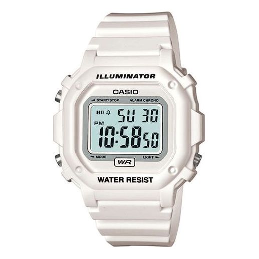 CASIO Female YOUTH Japan / South Korea Fashion White Digital F108WHC-7B