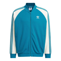 adidas Originals Dkn Sst Jacket Asia Sizing 'Blue White' IX4241