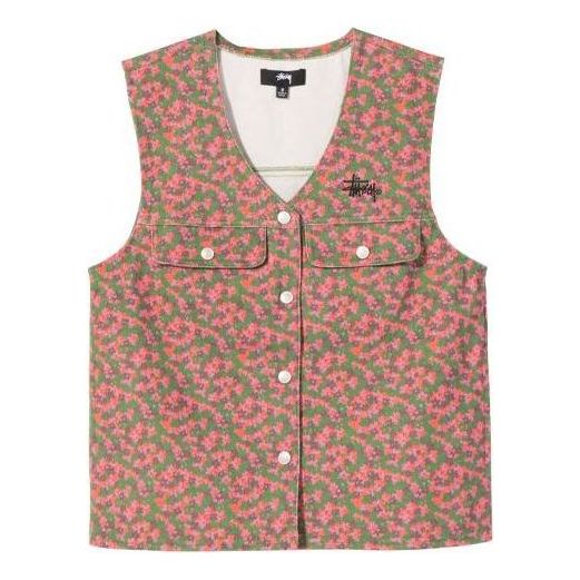 (WMNS) سترة قماشية من Stussy Sycamore 'Flower' 215153