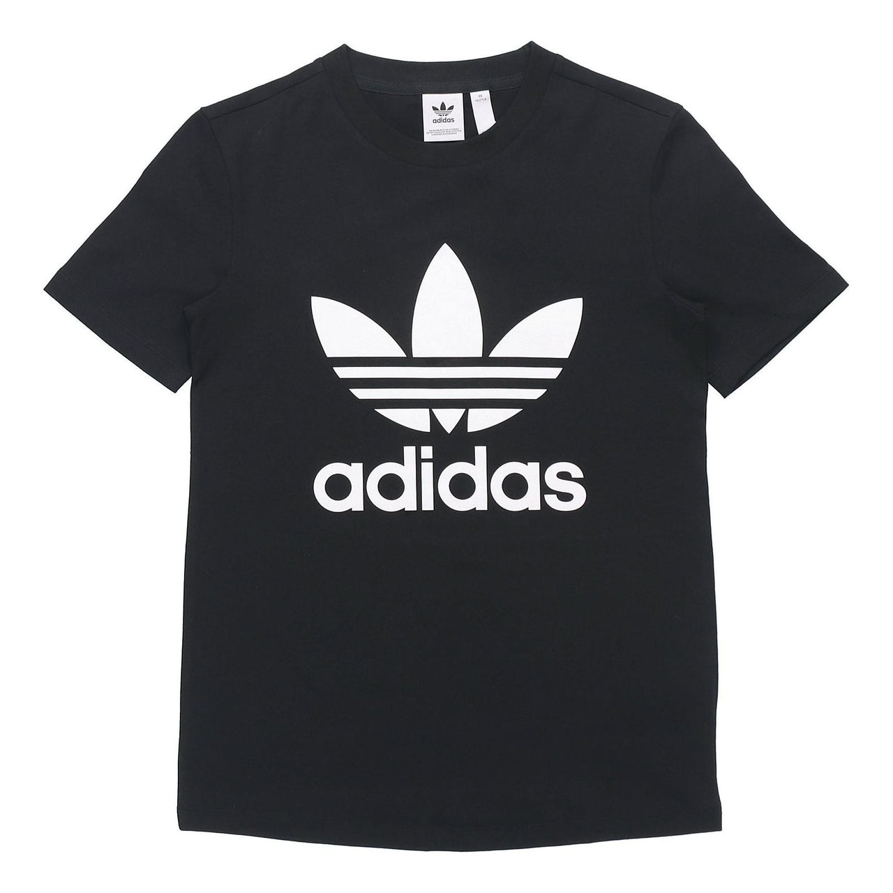 (WMNS) adidas originals Short Sleeve Black CV9888