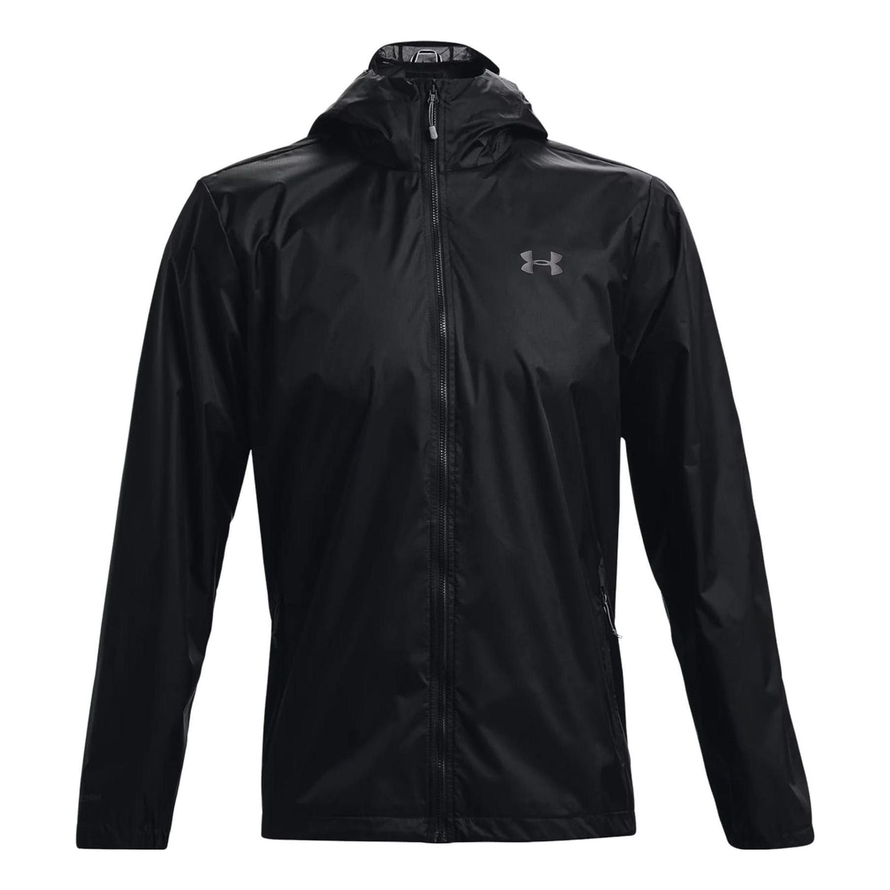 Under Armour Forefront Rain Hoodie Jacket 'Black' 1321439-002