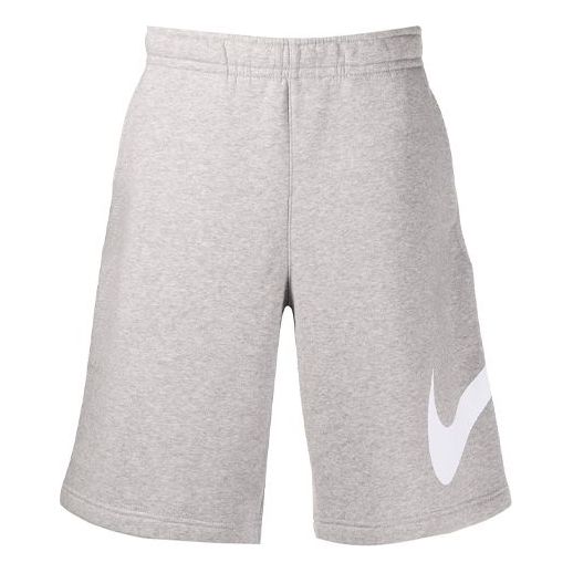 Nike Logo Drawstring Athleisure Casual Sports Shorts Gray BV2721-063
