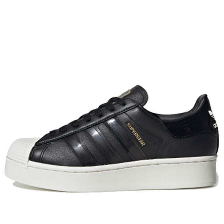 (WMNS) adidas originals Superstar Bold 'Black' FV3354