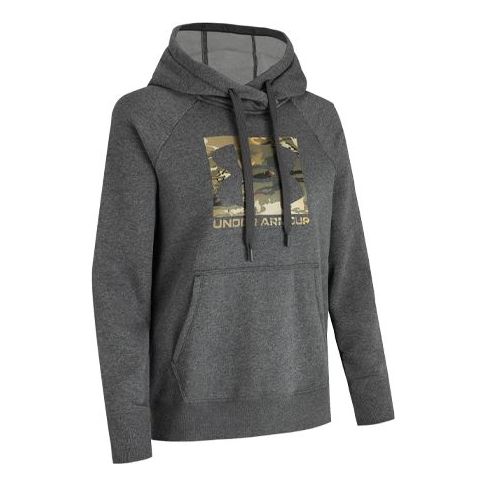 (WMNS) Under Armour Fleece Gray 1357938-010