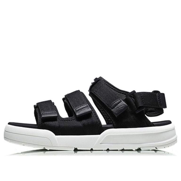 (WMNS) Li-Ning Strappy Sandals 'Black' AGUN012-4