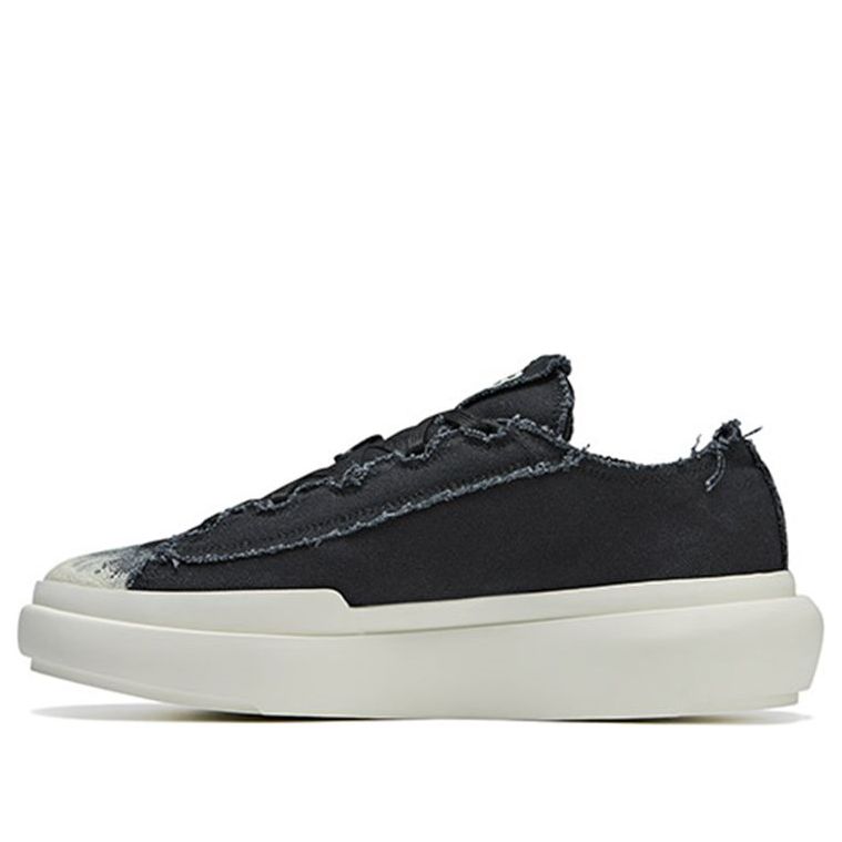 حذاء adidas Y-3 Nizza Low 'Worn-In - أسود وأبيض' IF7790
