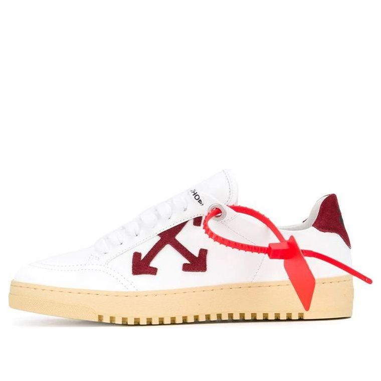 (WMNS) Off-White Arrows 2.0 Low Leisure Shoes White/Red OWIA177F20LEA0010160
