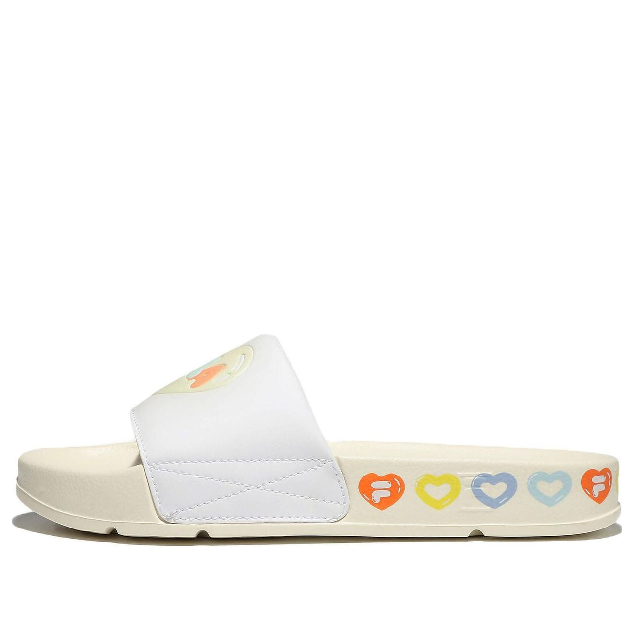 FILA Thick Sole Unisex White Korean Version Slippers 'Light White' 1SM01619E_920