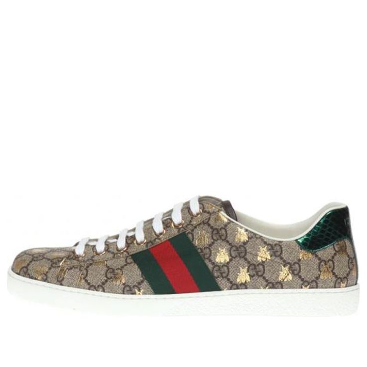 (WMNS) Gucci Ace GG Supreme 'Bees' 550051-9N020-8465