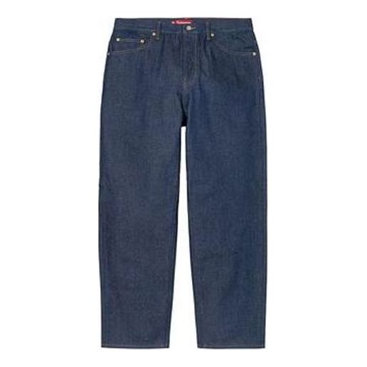 Supreme Baggy Jean Pants 'Navy' SUP-FW22-121