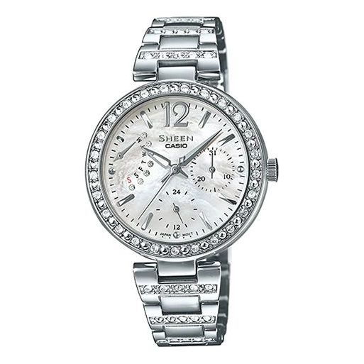 CASIO SHEEN Waterproof Silver Analog SHE-3043D-7A2021
