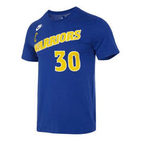 Nike x NBA Gold State Warriors Stephen Curry T-Shirt 'Blue' DV6863-497