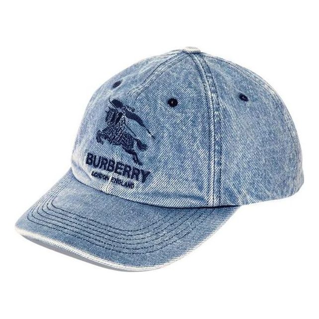 Supreme x Burberry Denim 6-Panel 'Teal Black' SUP-SS22-995