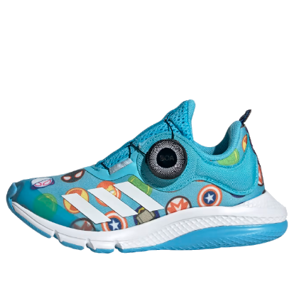 (PS) adidas ActiveFlex BOA x Marvel Super Hero Adventures 'Bright Cyan' G55846
