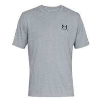 Under Armour Sportstyle Left Chest T-shirt 'Grey' 1326799-036