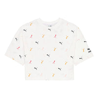 (WMNS) CLASSICS GRAPHICS AOP BOYFRIEND Tee 533152-02