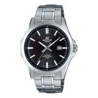 CASIO Men's EDIFICE /Black Mens Silver Analog EFB-106D-1AVUPR