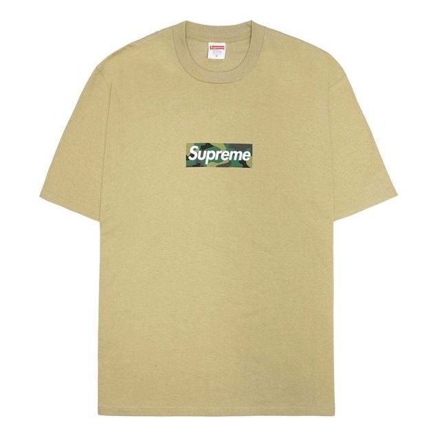Supreme FW23 Box Logo T-Shirt 'Khaki' 168424