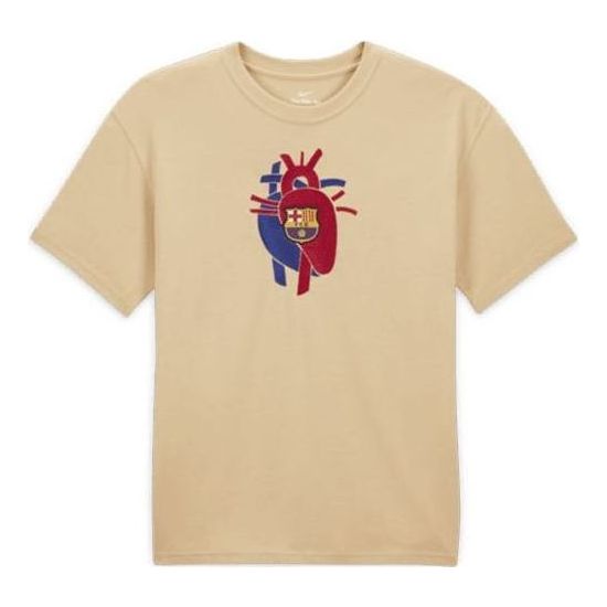 Nike x FC Barcelona x Patta Max90 T-Shirt 'Tan' FJ4208-252