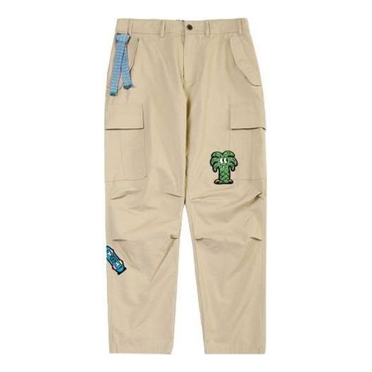 Li-Ning x Steven Harrington Cargo Training Pants 'Beige' AKXR479-1