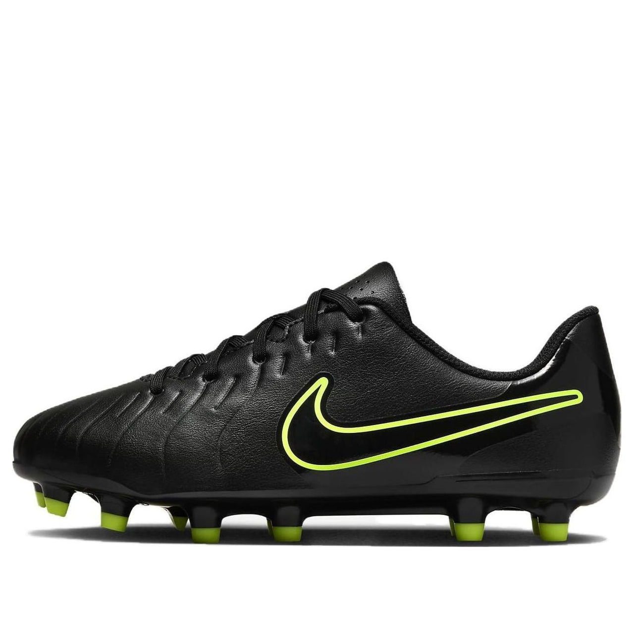 (GS) Nike Tiempo Legend 10 Club MG 'Black Volt' DV4352-001