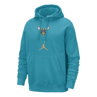 Air Jordan Charlotte Hornets Club Fleece City Edition NBA Pullover Hoodie 'Teal' FB4825-415