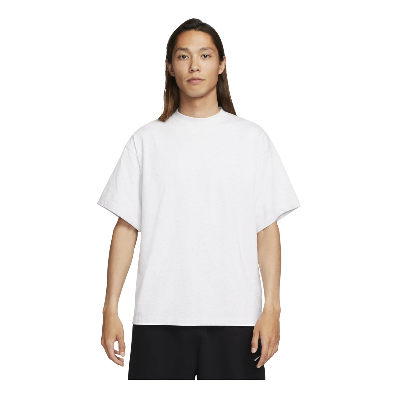 Nike Solo Swoosh Short-Sleeve Heavyweight Top 'White' FB7866-051