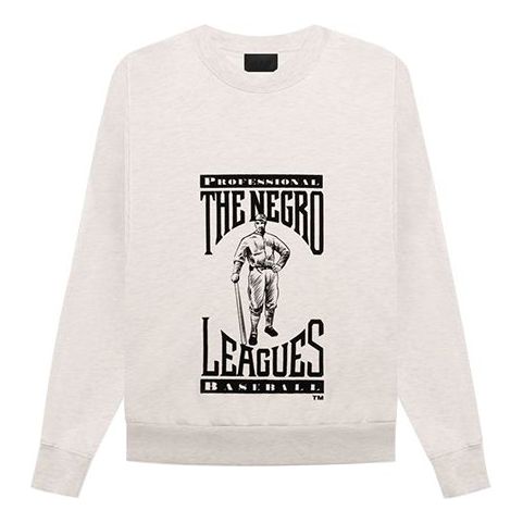 Fear of God the-seventh-collection Grays 3/4 Negro Leagues Sweatshirt FOG-FW20-005